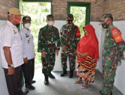 Kadispenad Tinjau Rehab RTLH, Doa Ibu Montan di Pasaribu Terkabul