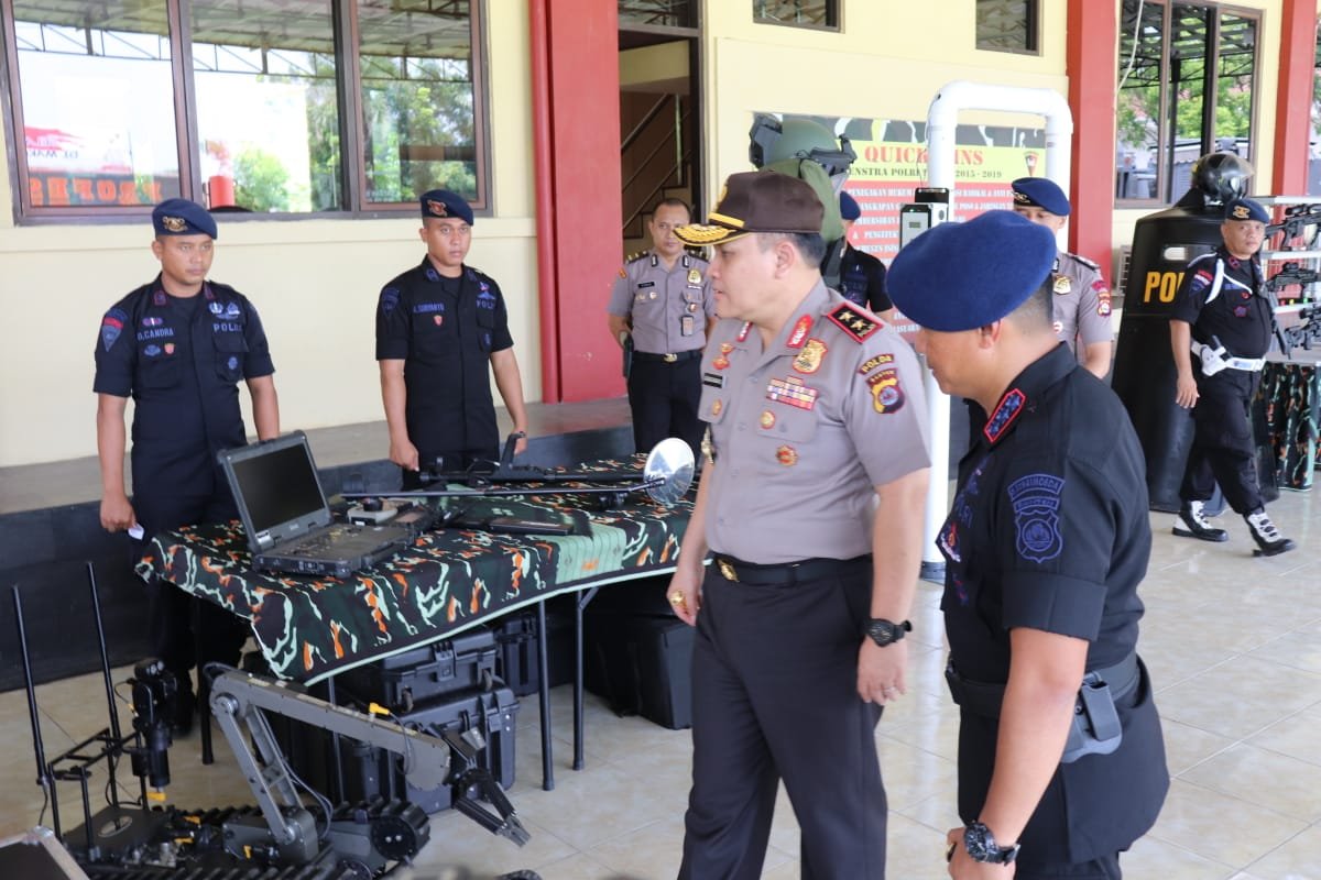 Kapolda Banten Kunjungi Mako Brimob Tinjau Kesiapan Personil dan Sarpras