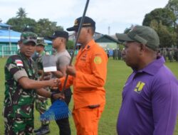 Korem 174/ATW Gelar Karya Bakti di Merauke Ringan HUT ke-18 dan Hari Juang Kartika
