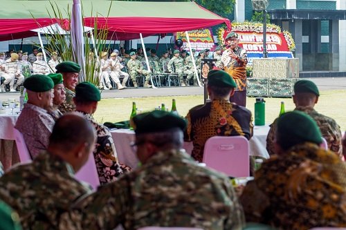 Puncak HUT Ke-62 Kostrad Hadirkan Mantan Pejabat dan Sesepuh