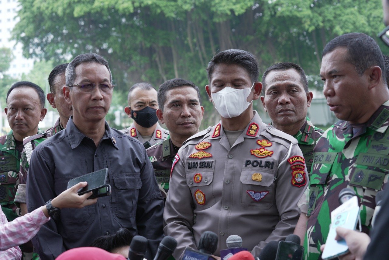 Upacara HUT ke-77 TNI di Istana, Kasetpres dan Kasum TNI Matangkan Persiapan