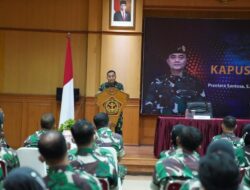 Kapuspen TNI Menggelar Exit Briefing Usai Akhiri Masa Jabatan