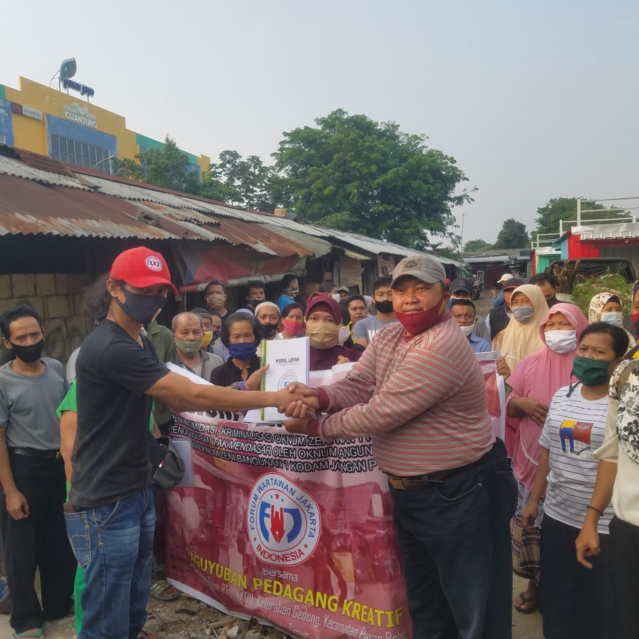 FWJ Angkat Suara soal Ancaman Gusur Pedagang Pasar Rebo