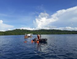 Bakamla RI Zona Maritim Tengah Latih Keamanan dan Keselamatan Laut