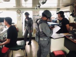 Bakamla Tangkap Kapal Tanker 90 Ton BBM Ilegal di Perairan Sekuang Batam