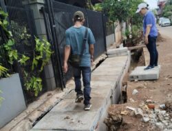 Proyek Turap Kali Serua dan U-Ditch Solusi Banjir Terpadu DSDABMBK Tangsel