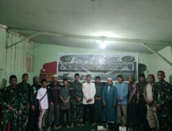 Yonif Mekanis 203/AK dan Warga Pegunungan Tengah Rayakan Isra Mi’raj Bersama