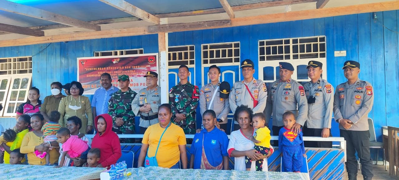 Satgas Yonif RK 751/VJS Tingkatkan Kesehatan Masyarakat Lewat Penyuluhan dan Pelayanan