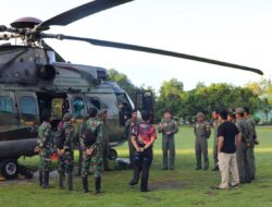 TNI Evakuasi Dua Jenazah Teroris Poso dengan Helikopter Caracal