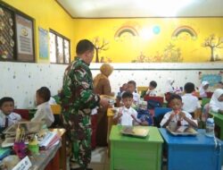 Kodim 0601 Dampingi Program MBG di Manes Pandeglang