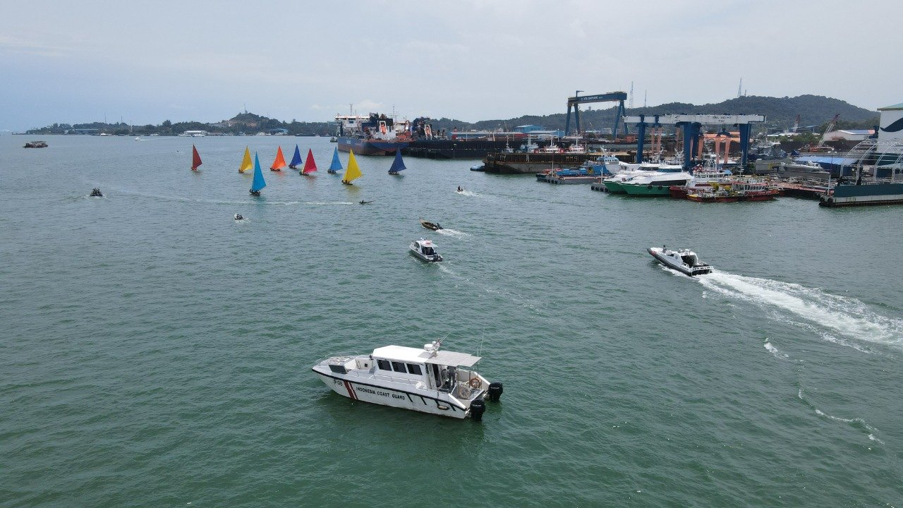 Zona Bakamla Barat Amankan Festival Anak Pantai 2022