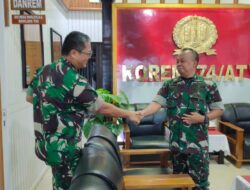 Danrem 174 Merauke Sambut Tim Wasgiat Werving Cata PK TNI AD Gelombang I 2022