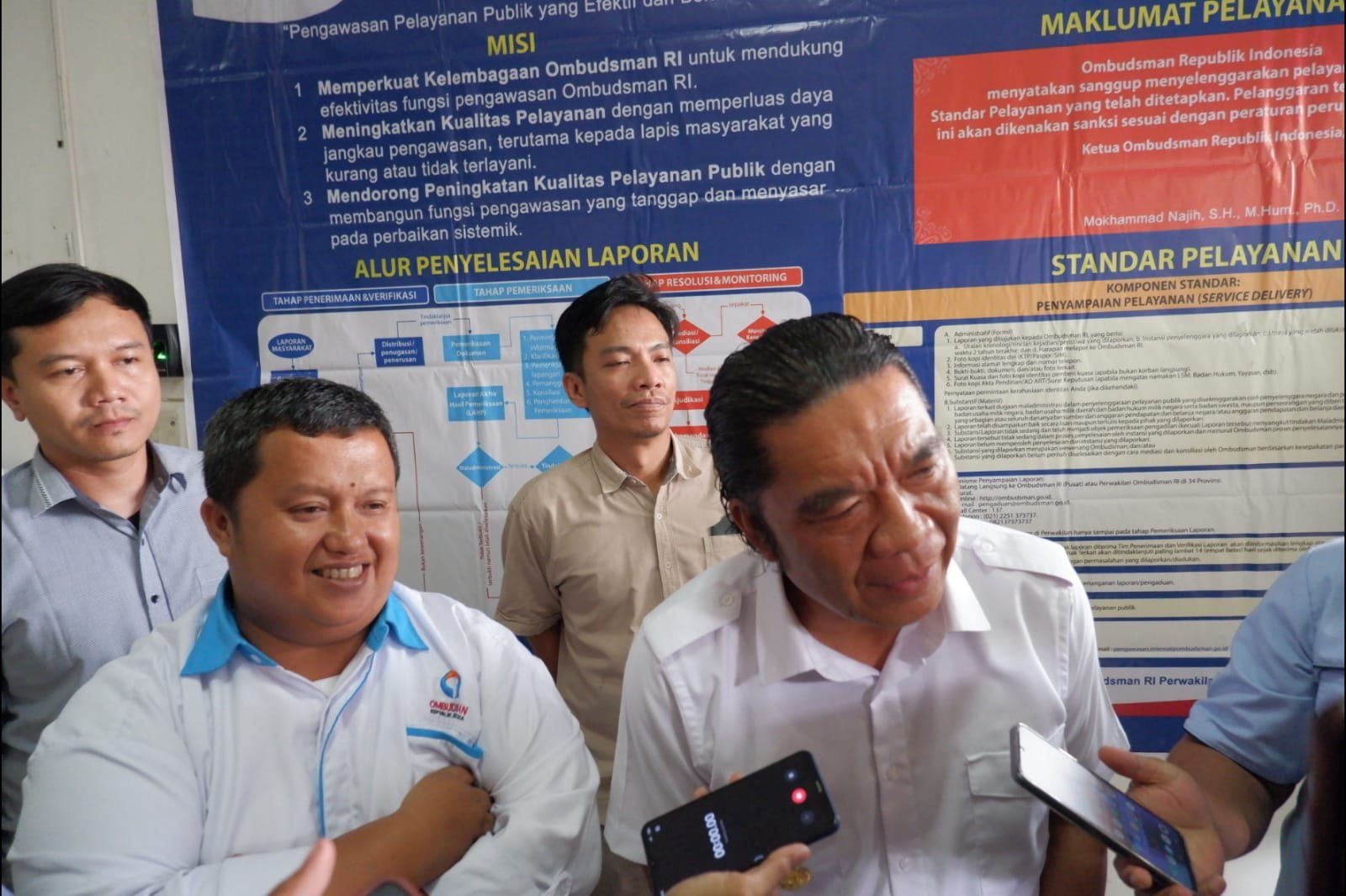 Dengan Alasan Kunjungan Balasan, PJ Gubernur Langsung Menemui Ombudsman