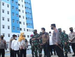 Isolasi Terpusat OTG Nagrak dan 4 Posko PPKM Mikro di Sidak Panglima TNI