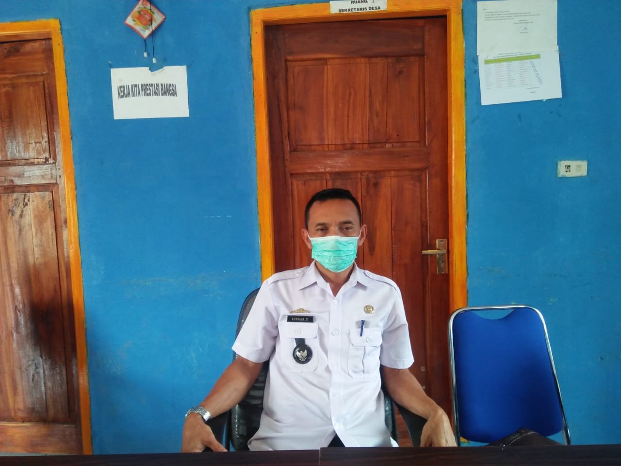 Warga Taman Jaya Tanya Macetnya Dana BUMDES