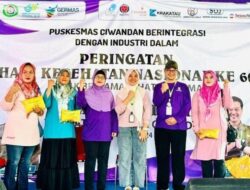 Kabid Penmas Dinkes Cilegon Hadiri Peringatan HKN dan Hari AIDS di PKM Ciwandan