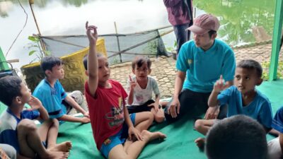 Mahasiswa PPG Prajabatan Unpam Tanamkan Budaya Literasi Anak di Ramadhan