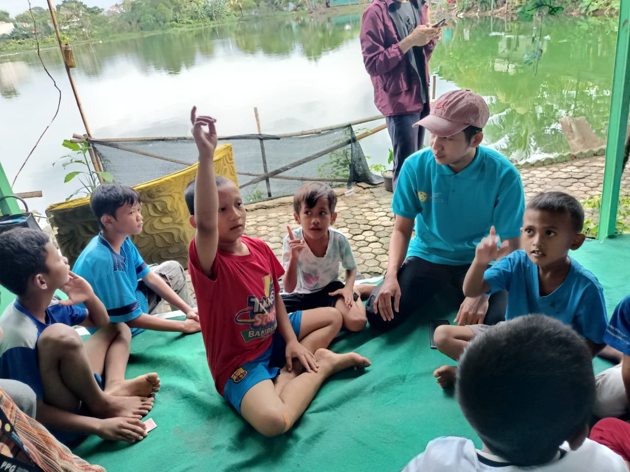 Mahasiswa PPG Prajabatan Unpam Tanamkan Budaya Literasi Anak di Ramadhan