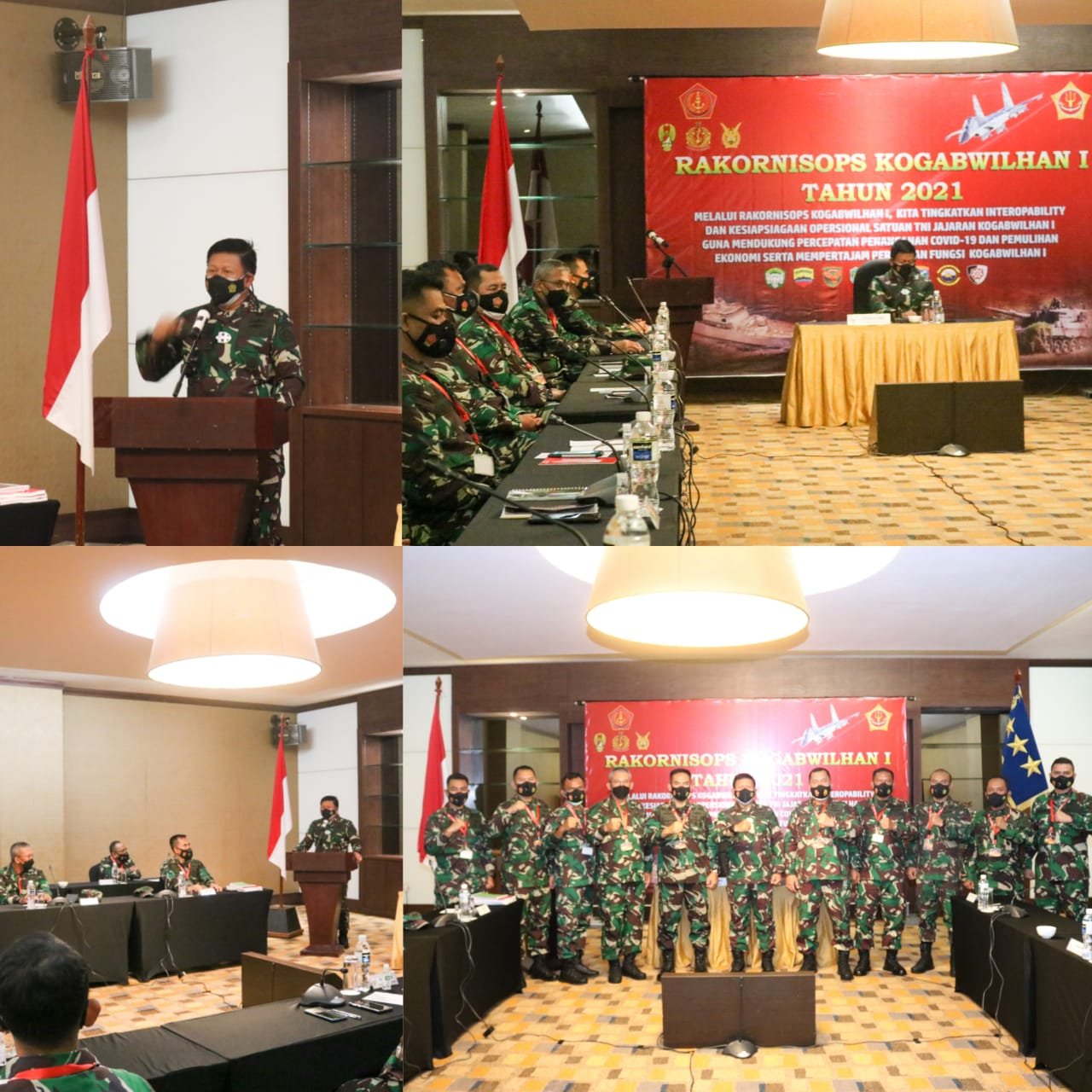 Pangkogabwilhan I Buka Rakornisops Kogabwilhan I 2021