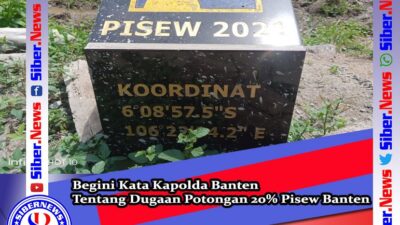 Kapolda Banten Tanggapi Dugaan Potongan 20 Persen Pisew Banten