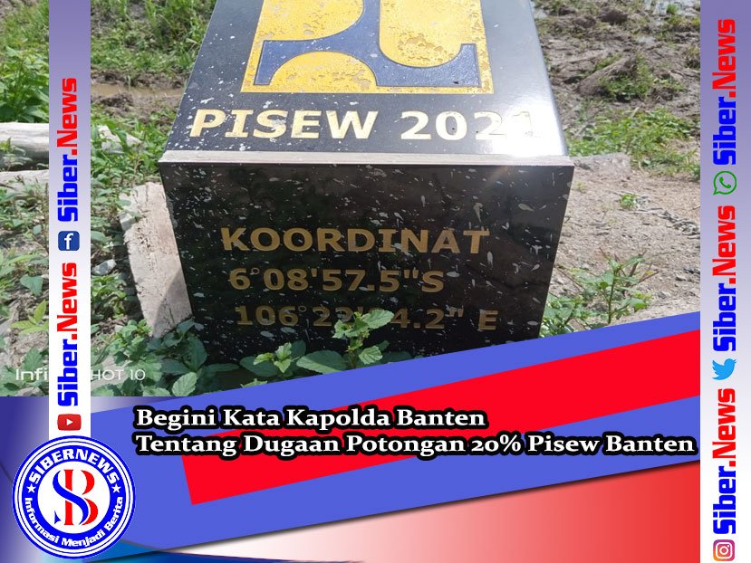 Kapolda Banten Tanggapi Dugaan Potongan 20 Persen Pisew Banten