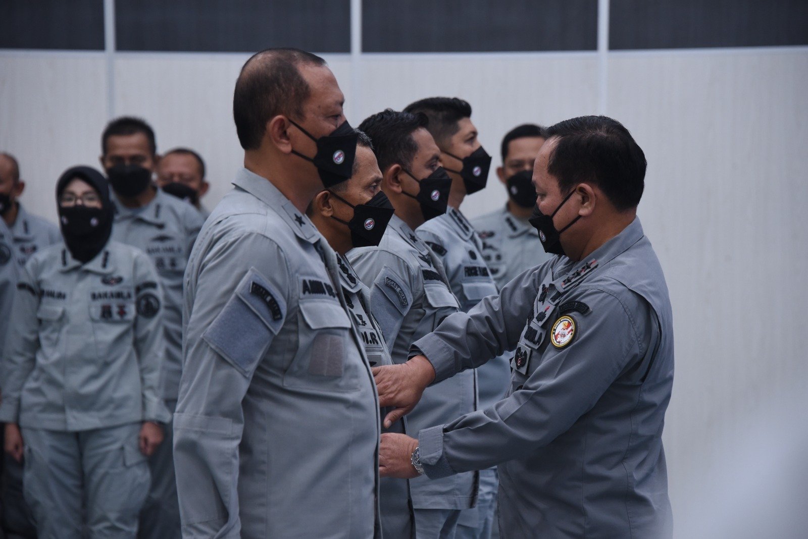 Serah Terima Dua Jabatan Pimpinan Tinggi Bakamla RI