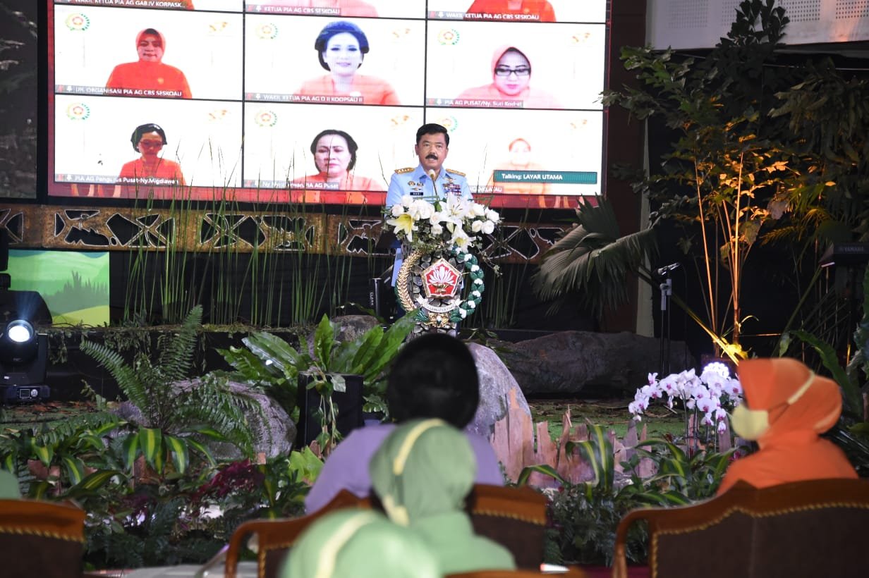 Panglima TNI: Dharma Pertiwi Jalani Perjalanan Panjang Penuh Pengabdian