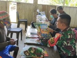 Satgas Pamtas Yonif 126/KC Gelar Pengobatan Massal untuk Papua di Perbatasan