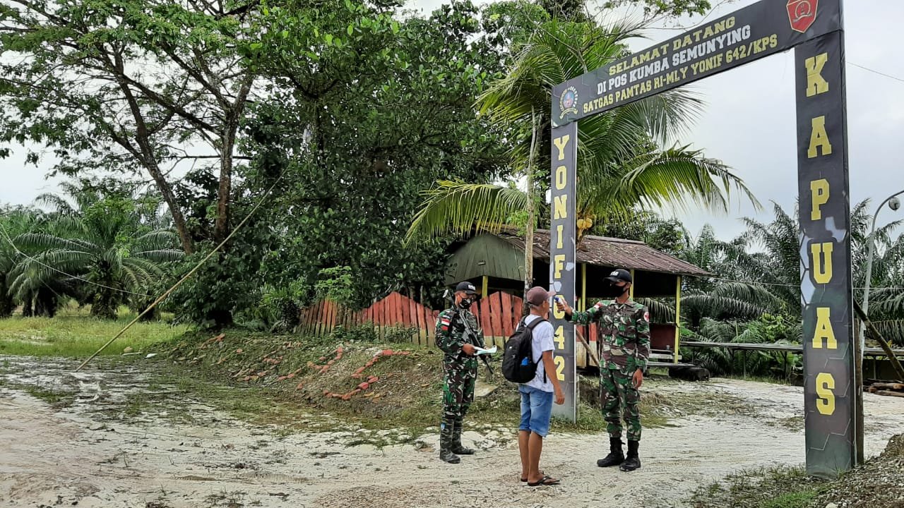 18 PMI Nonprosedural Diamankan Satgas Pamtas RI-Malaysia di Jalur Tikus