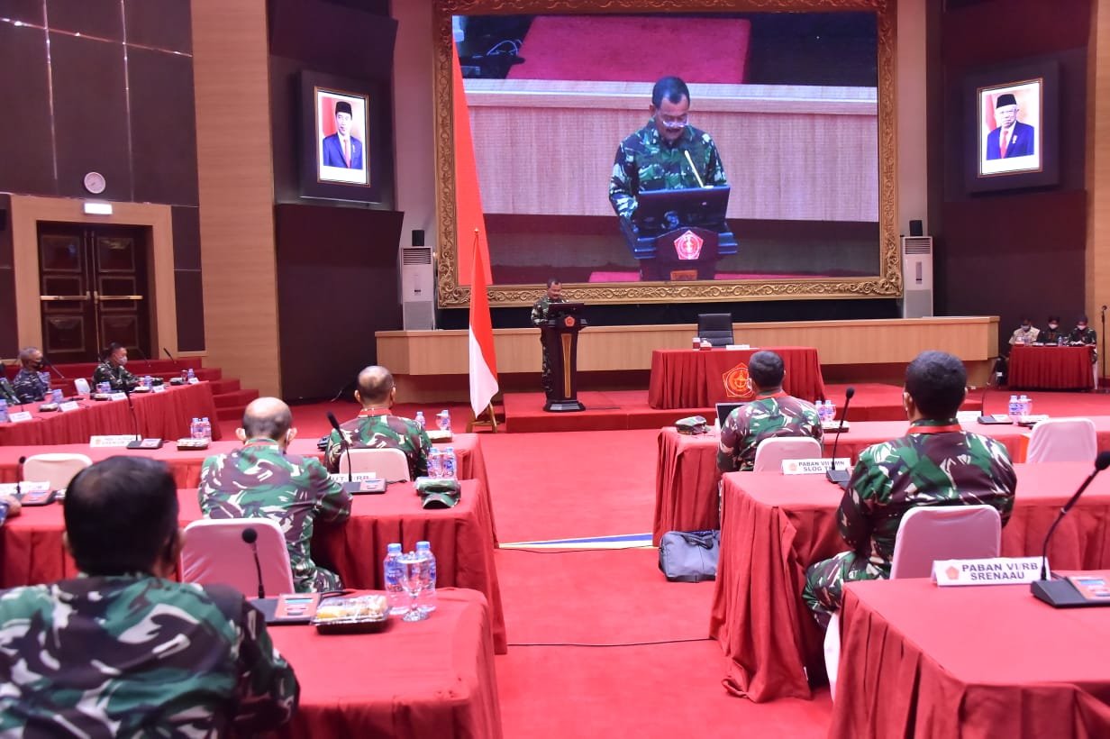 Rakor Reformasi Birokrasi TNI 2021 Dibuka