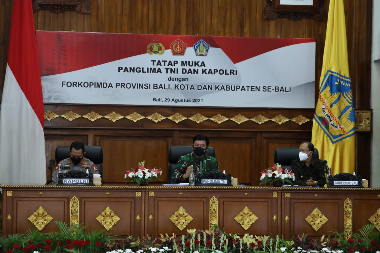 Panglima TNI: Komitmen Kuat Dibutuhkan untuk Pulihkan Bali seperti Dulu