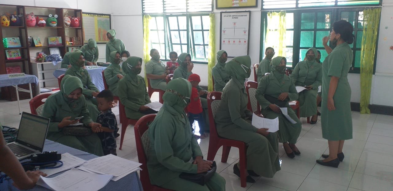 Vaksinasi Massif di Denzipur dan RST Ambon Lampaui Ratusan Dosis