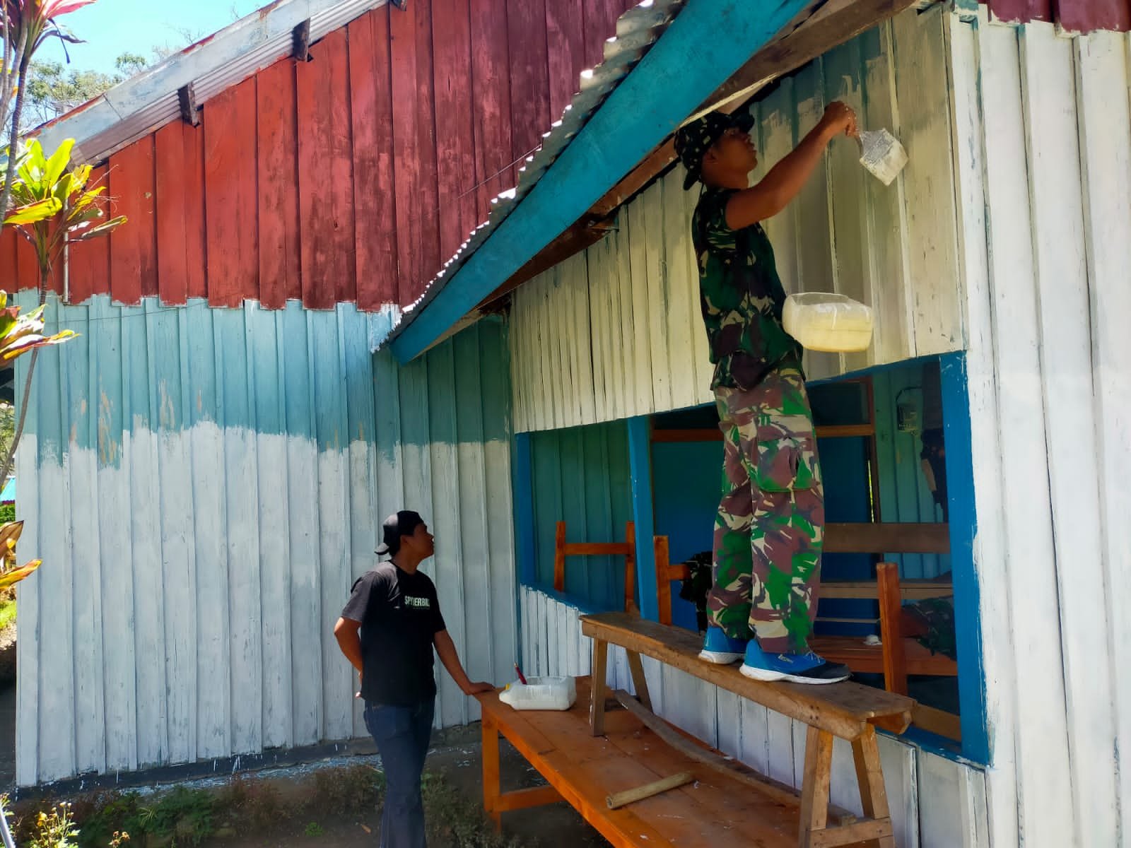 Satgas Kanggime Bersinergi Berikan Layanan Terbaik Lewat Karya Bakti