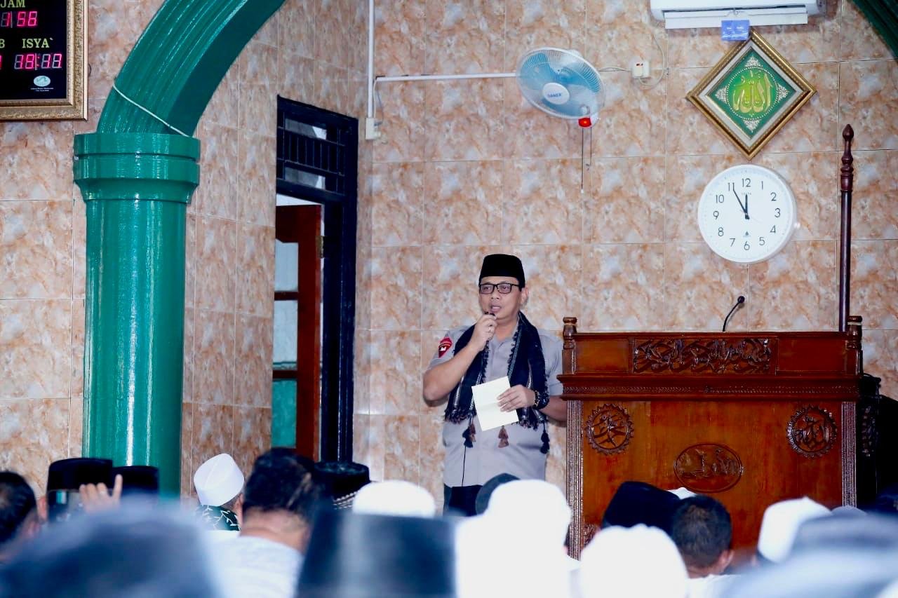 Tim Jumat Barokah Polda Banten Kunjungi Rumah Pak Mahdum