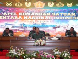 Panglima TNI Pimpin Apel Komandan Satuan 2023