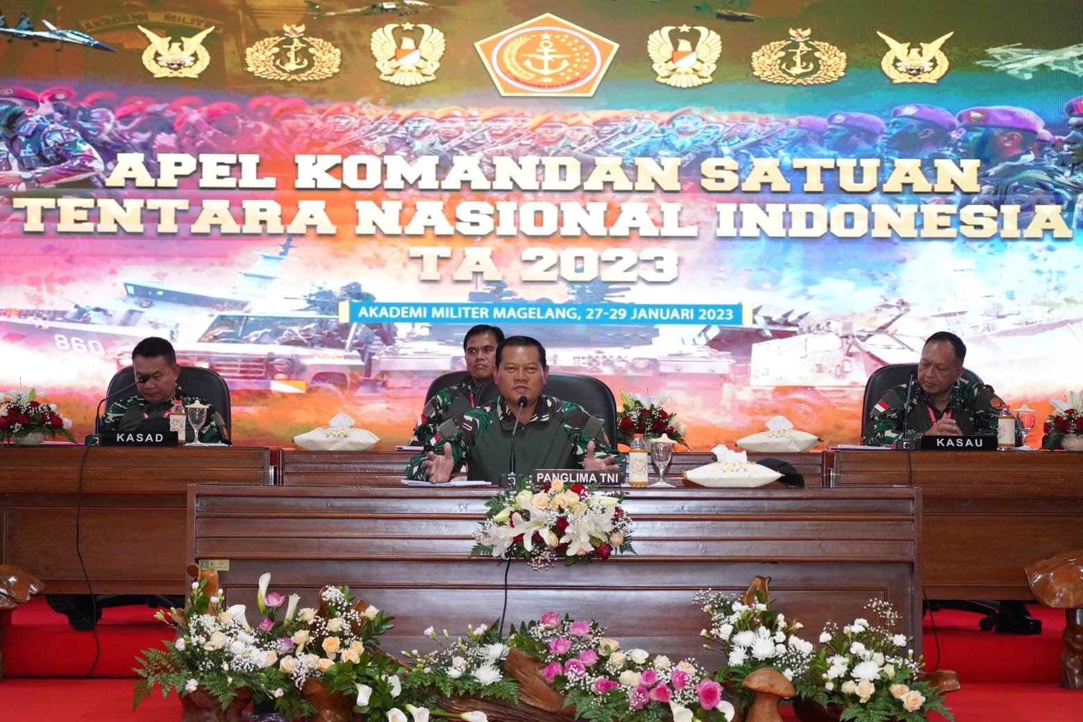 Panglima TNI Pimpin Apel Komandan Satuan 2023