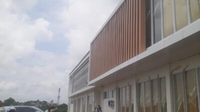 Kantor Dinsos Cilegon yang Baru Dibangun Jadi Perbincangan Warga