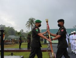 Serah Terima Jabatan Danronif Raider 613 Raja Alam