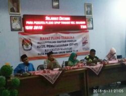 Pleno Terbuka PPK Majasari Digelar