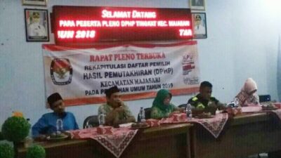 Pleno Terbuka PPK Majasari Digelar