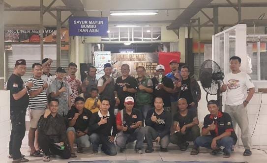 FK30 Banten Kopdar di Pasar Banjar Wijaya Tangerang