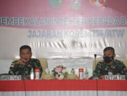 Danrem 174 Merauke: Pembekalan Intel Babinsa Cegah Dini Ancaman di Wilayah