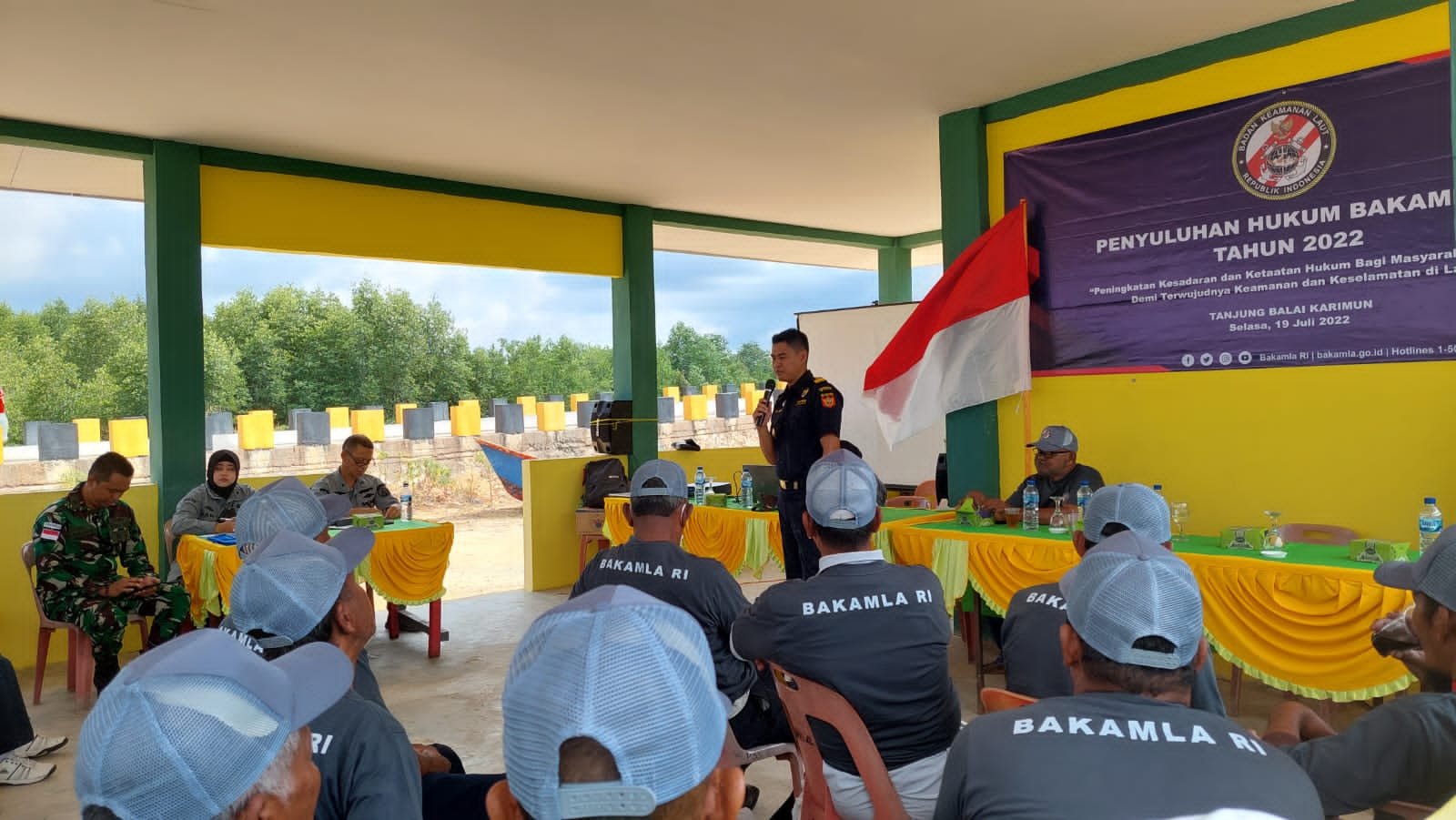 Bakamla RI Sosialisasi Hukum Maritim di Kepulauan Riau