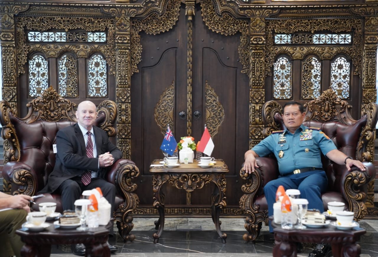 Panglima TNI Menerima Kunjungan Sekretaris Departemen Pertahanan Australia