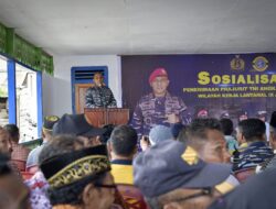 Danlantamal IX Sosialisasi Rekrutmen Prajurit untuk Pertahanan Wilayah Maritim