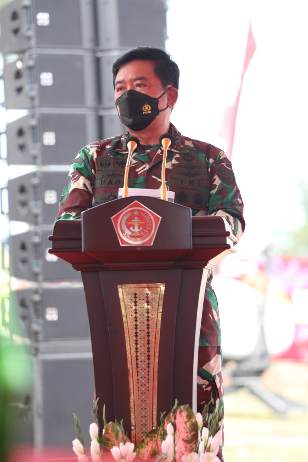 Panglima TNI Resmikan Markas Kogabwilhan I II III dan Monumen Tri Matra