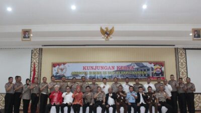Kapolda Banten Sambut Kunjungan Kerja Komisi 3 DPR RI Dapil Banten