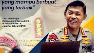 Paparan Pencapaian Polri 2019 oleh Kapolri Idham Azis