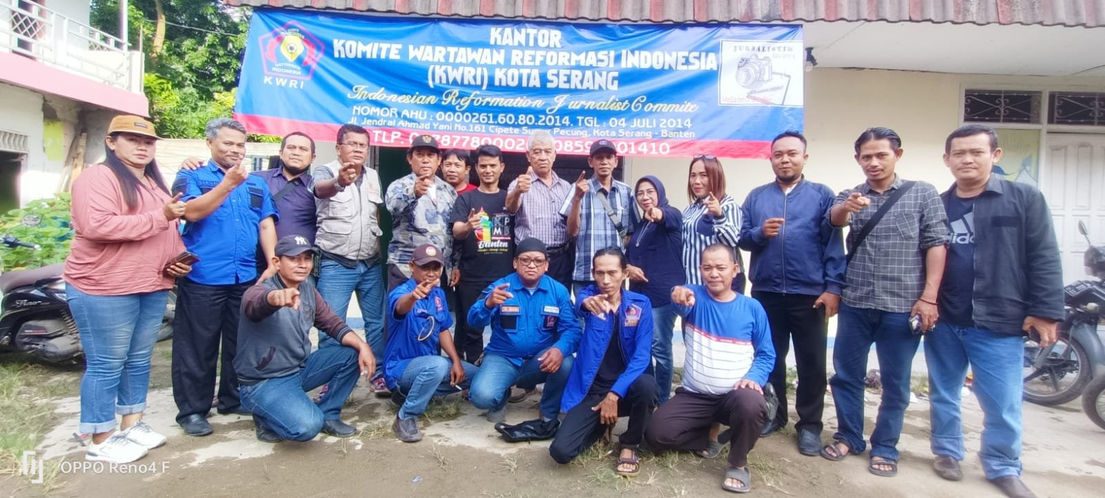 DPP KWRI Serahkan SK Kepengurusan ke KWRI Kota Serang