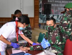 Sambut Hari Juang TNI AD 2020, Korem 174 Merauke Gelar Donor Darah